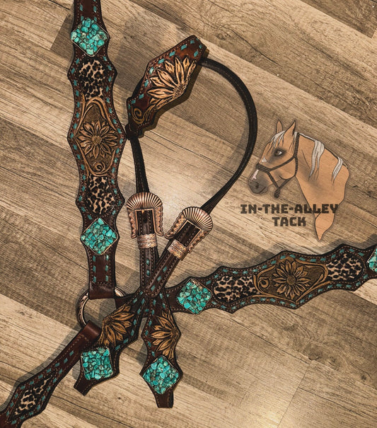 PRE ORDER- turquoise floral