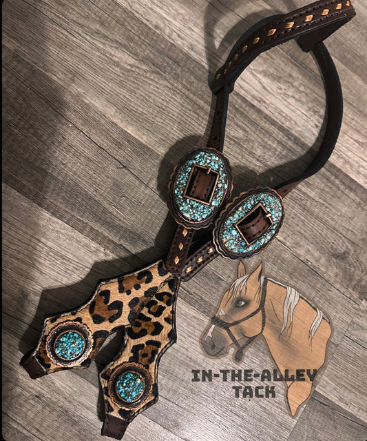 PRE order - Cheetah Headstall