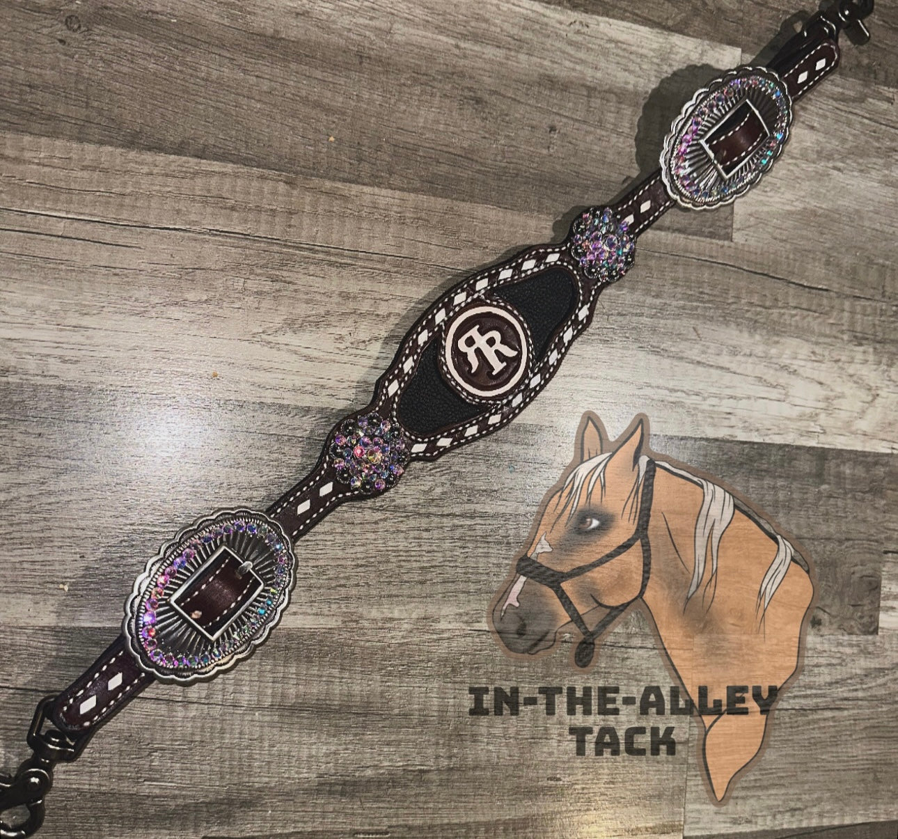 Custom wither strap tooled