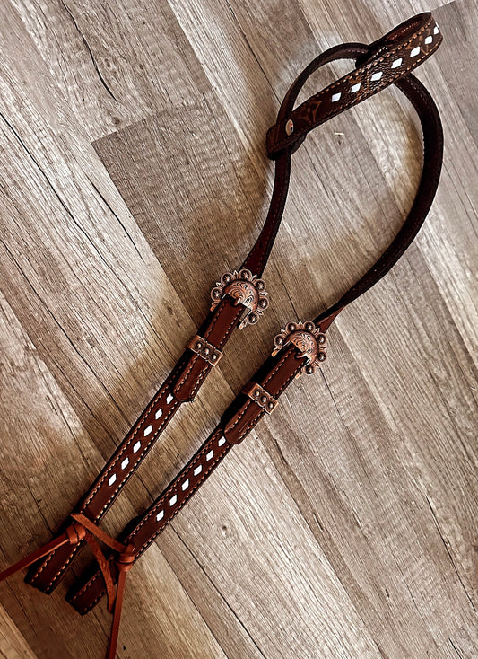 Pre order buckstitch Headstall