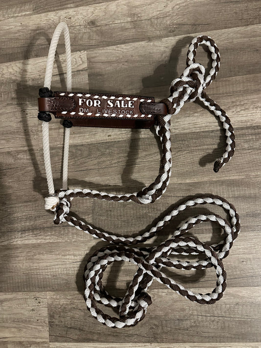 Custom Lariat Halter