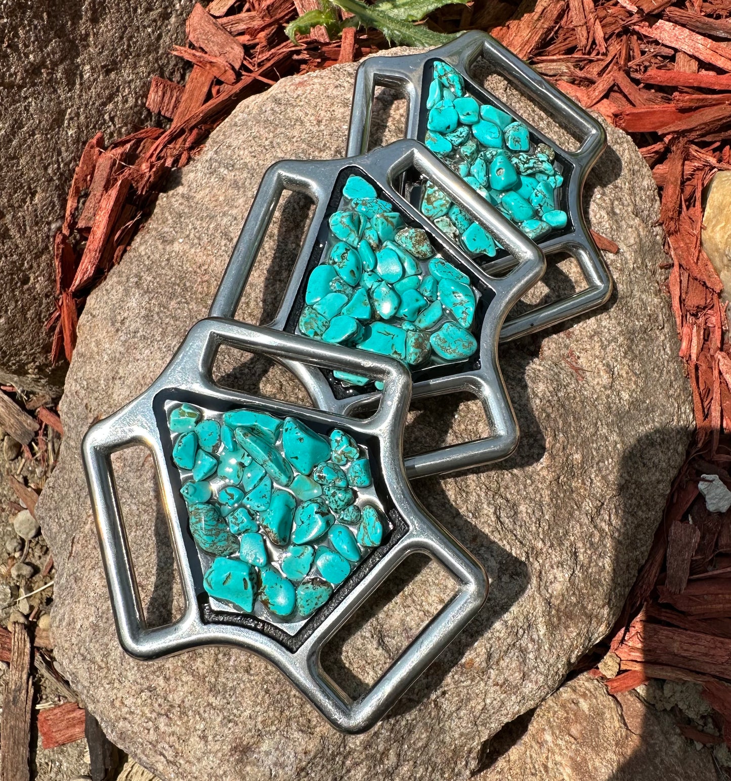 Turquoise Martingale Plate