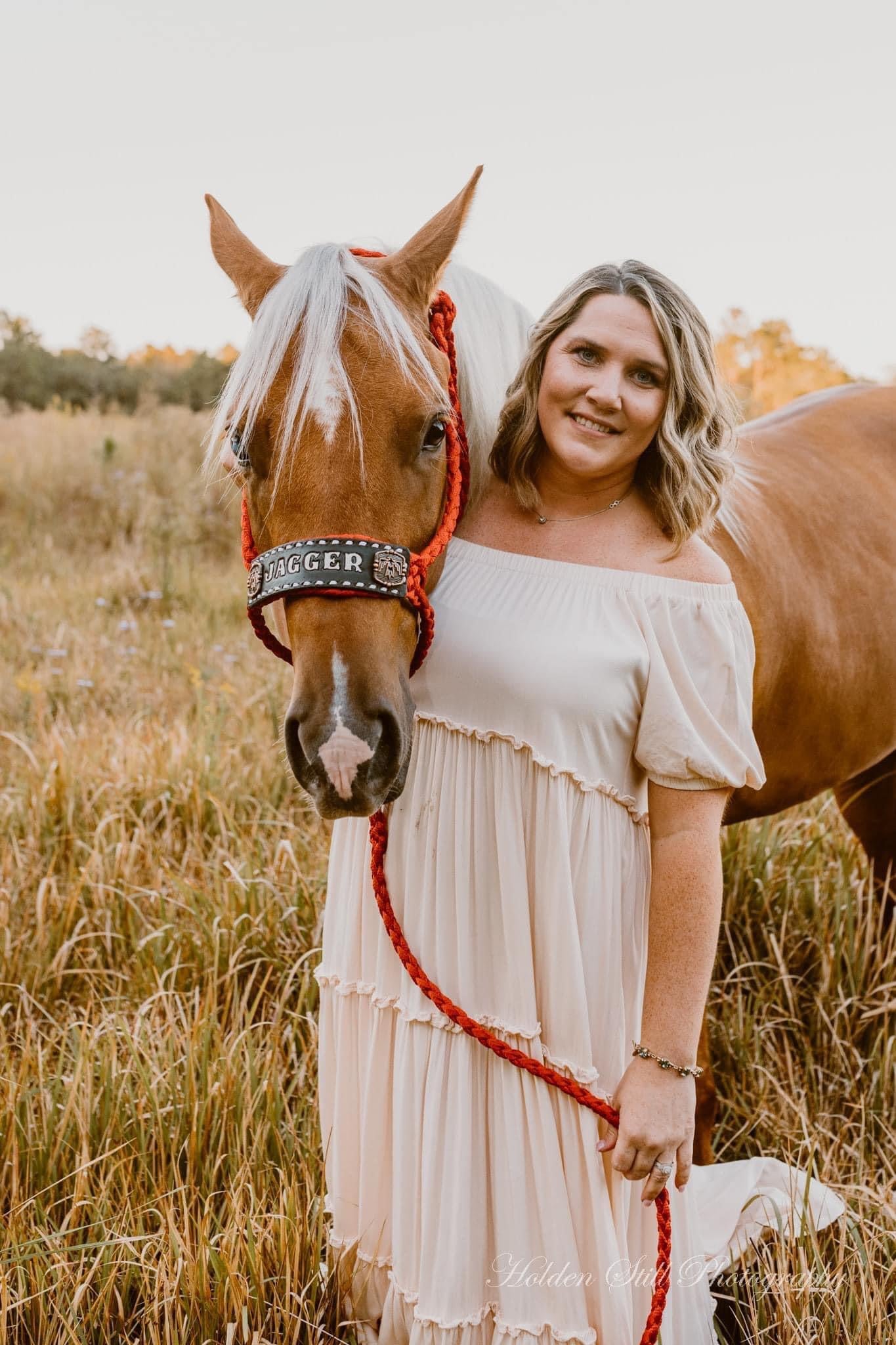 Custom tooled halter slot